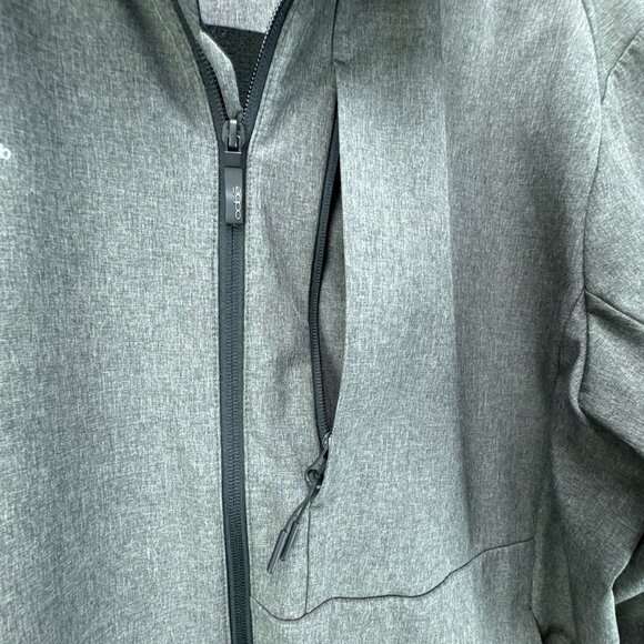 OOBE Softshell Jacket Mens XL Gray Full Zip‎ Fleece Lined 2019 Champions Club - Picture 2 of 15